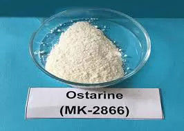 El esteroide crudo de MK-2866 Ostarine Enobosarm Sarms pulveriza CAS 841205-47-8