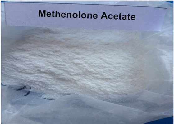 Análisis crudo 99,5% de CAS 434-05-9 del acetato de Methenolone del polvo de la hormona esteroide del levantamiento de pesas